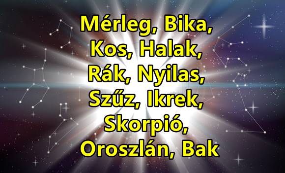 Napi horoszkóp március 12. – Kos, Rák, Mérleg, Bak,Bika, Vízöntő, Nyilas, Halak, Oroszlán, Skorpió, Szűz