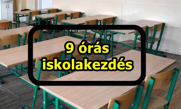 9 órás iskolakezdés szeptembertől – Itt a Belügyminisztérium közleménye