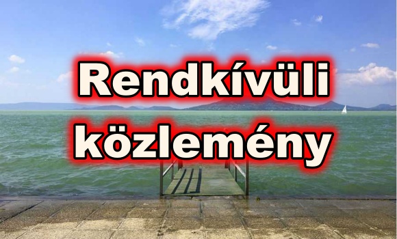 Nagy a baj a Balatonnál, kiadták a közleményt:  “Kérjük, hogy az egészségük védelme érdekében a strandot átmenetileg ne használják”